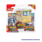 Blister Triplo - Escarlate e Violeta 8 Fagulhas Impetuosas Pachirisu - Pokémon TCG - MoxLand